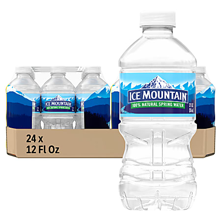 Poland Spring Brand 100% Natural Spring Water, 16.9 oz Plastic Bottles  (Pack of 24)