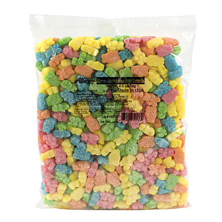 Albanese Confectionery Gummies, Bright Gummy Bears, 4.5-Lb Bag