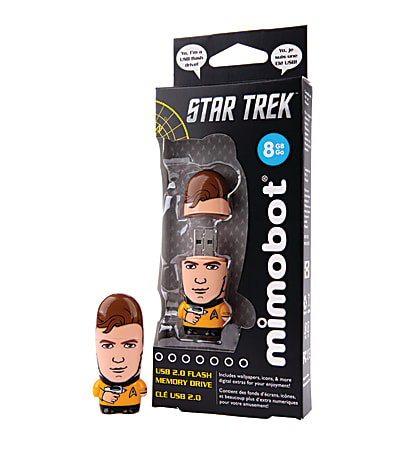 Mimoco USB Flash Drive, 8GB, Star Trek Captain Kirk