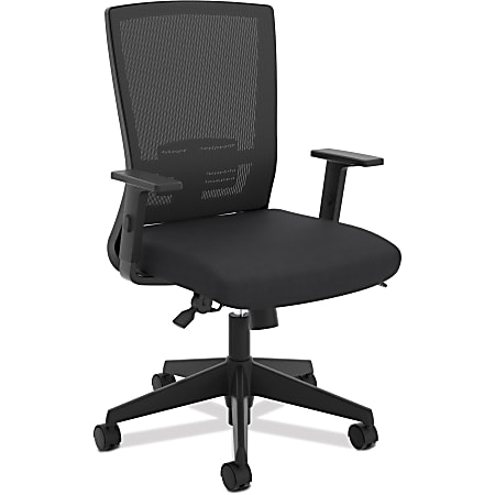 HON® Basyx Ergonomic Mesh High Back Office Chair, Black