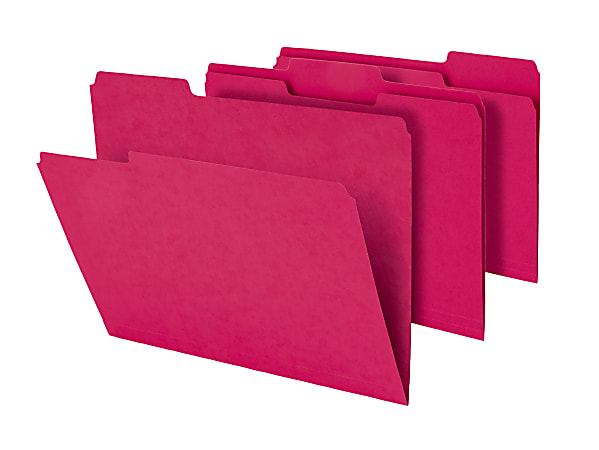 Office Depot® Brand Heavy-Duty Top-Tab File Folders, 3/4"
