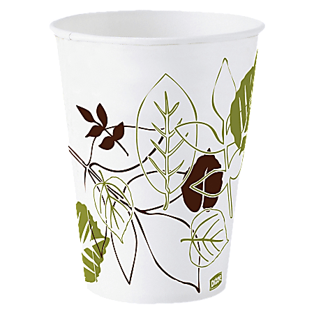 Dixie® WiseSize Paper Cold Cups, 5 Oz, Pathways Design, Carton Of 1,200 Cups