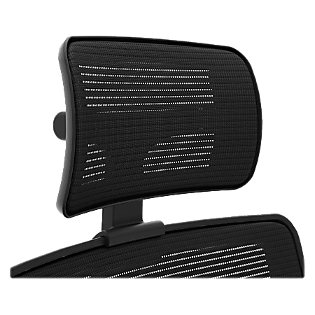 HON Endorse Adjustable Mesh Headrest Black Each Office Depot