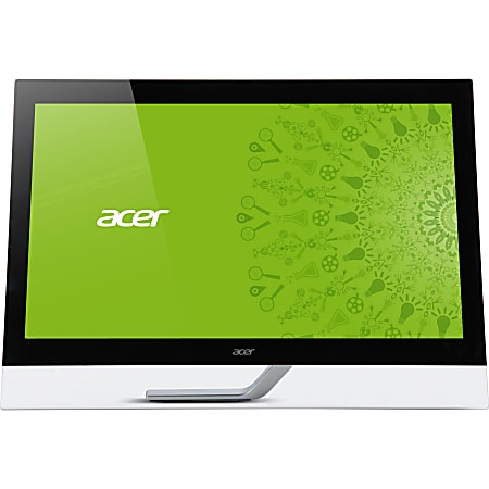 Acer T272HL 27" (27" Class) LCD Touchscreen Monitor - 16:9 - 5 ms - 1920 x 1080 - Full HD - Adjustable Display Angle - 16.7 Million Colors - 300 Nit - LED Backlight - Speakers - HDMI - USB - VGA