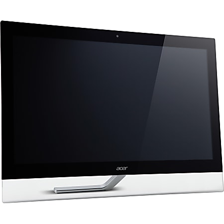 Acer T272HUL 27" LCD Touchscreen Monitor - 16:9 - 5 ms - 27" Class - 2560 x 1440 - WQHD - Advanced Hyper Viewing Angle (AHVA) - Adjustable Display Angle - 1.07 Billion Colors - 300 Nit - LED Backlight - Speakers - DVI - HDMI - USB - DisplayPort