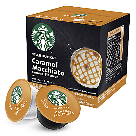 Starbucks Coffee by Nescafe Dolce Gusto 4 Pack Americano Espressos and  Macchiatos - Office Depot