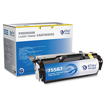 Elite Image™ Remanufactured Black MICR Toner Cartridge Replacement For Lexmark™ T650H21A