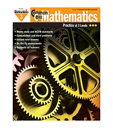 Newmark Learning Common Core Mathematics Book, Grade 3