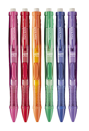 Paper Mate Clearpoint Color Lead Mechanical Pencils, 0.7mm, Assorted  Colors, 2 Count