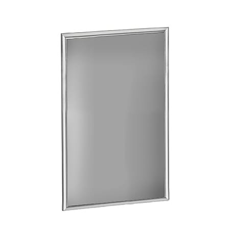 Azar Displays Large-Format Steel Vertical/Horizontal Snap Frame, 30" x 20", Silver