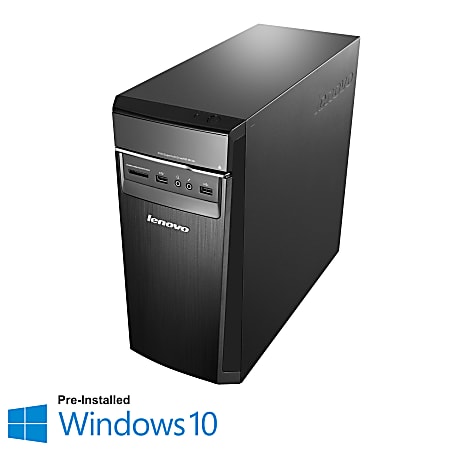 Lenovo® H50 Desktop PC, Intel® Core™ i5, 12GB Memory, 1TB Hard Drive, Windows® 10