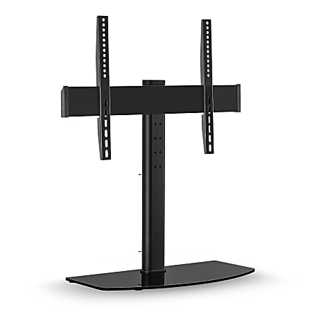 Mount-It! MI-843 Tabletop TV Mount Stand For 32 - 60" TVs, 19-3/4"H x 24"W x 11"D, Black