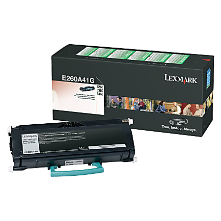 Lexmark™ E260A41G Black Toner Cartridge