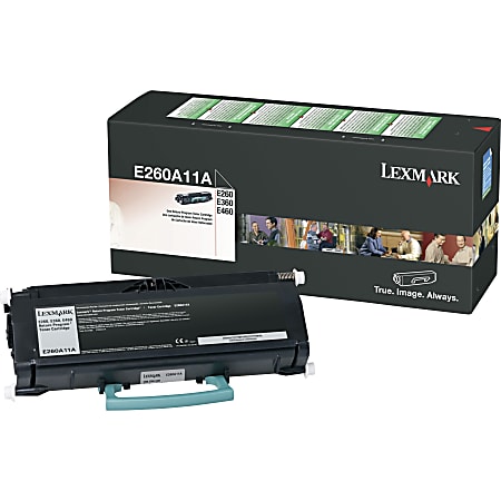 Lexmark™ E260A41G Black Toner Cartridge