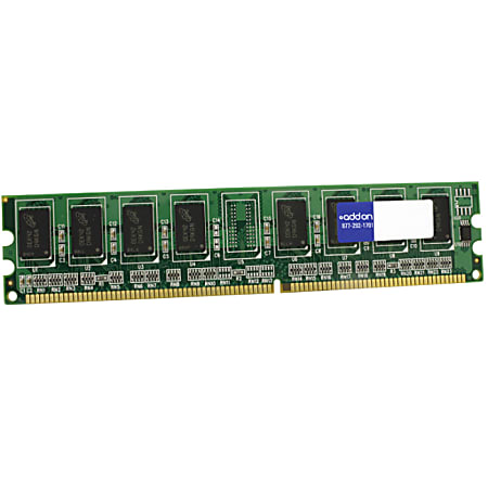 AddOn AA667D2N5/2GB x1 JEDEC Standard 2GB DDR2-667MHz Unbuffered Dual Rank 1.8V 240-pin CL5 UDIMM - 100% compatible and guaranteed to work