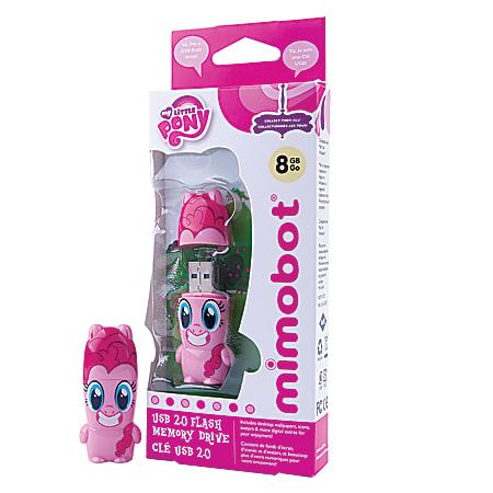 Mimoco USB Flash Drive, 8GB, My Little Pony Pinkie Pie