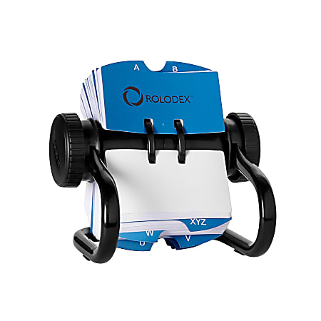 Rolodex® Open Metal Single Rotary File, 2 1/4&quot;
