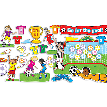 Scholastic Soccer Goals Bulletin Board