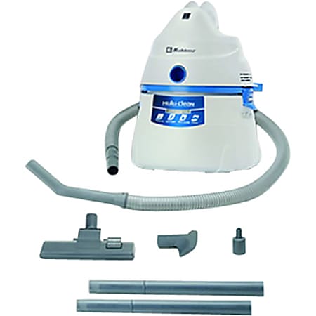 Koblenz 00-5410-6 Canister Vacuum Cleaner - 1304.97 W Motor - 3 gal - 18 ft Cable Length - 84" Hose Length - Blue, Gray