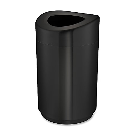 Genuine Joe 30-Gallon Waste Receptacle, Black