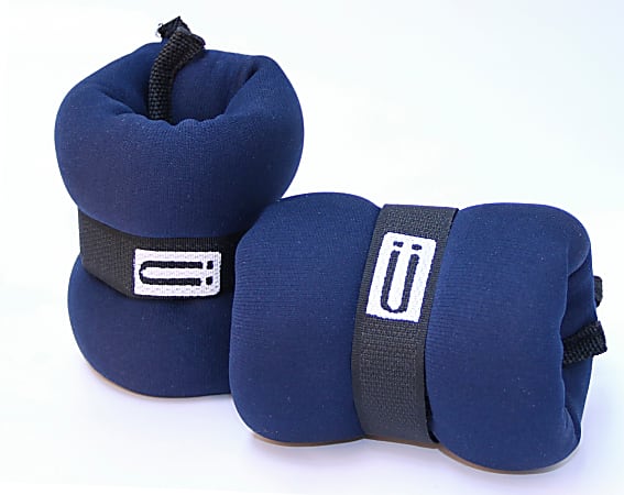 Zenzation Ankle/Wrist Weights, 2.5 lb, Set Of 2, Blue
