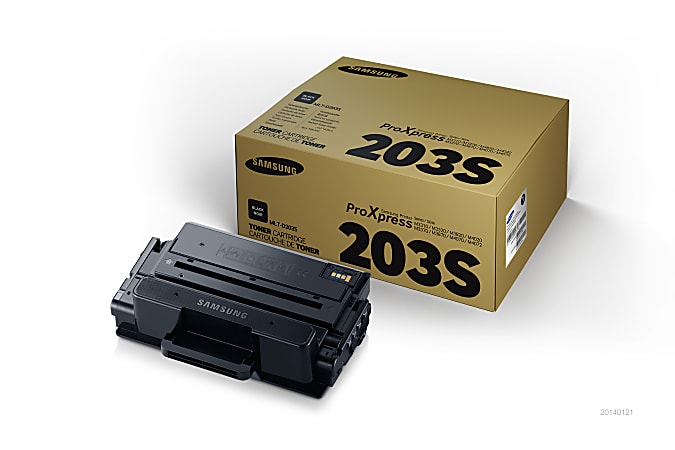 HP 203S Black Toner Cartridge for Samsung MLT D203S SU911A