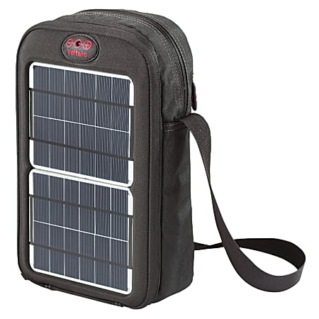 Voltaic™ 100% Recycled Switch Solar Charging Bag, Silver