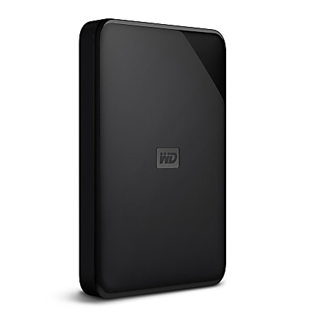 Western Digital Elements SE Portable HDD 1TB Black - Office Depot