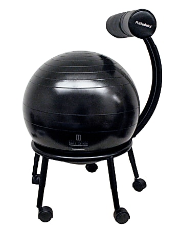 Stansport Zenzu Pro Ball Chair, Black