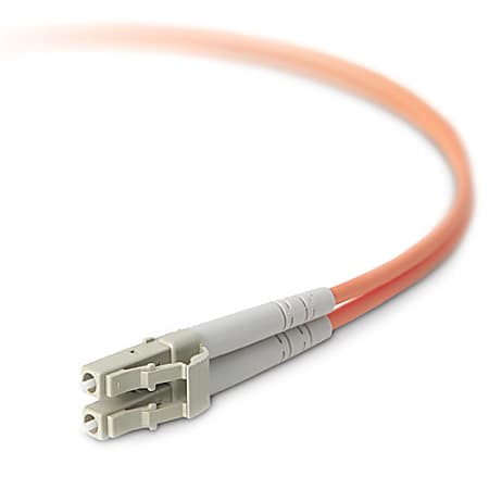 Belkin Duplex Fiber Optic Patch Cable - LC Male - LC Male - 23ft - Orange