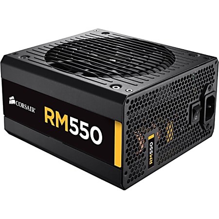 Corsair RM Series RM550 - 550 Watt 80 PLUS® Gold Certified Fully Modular PSU