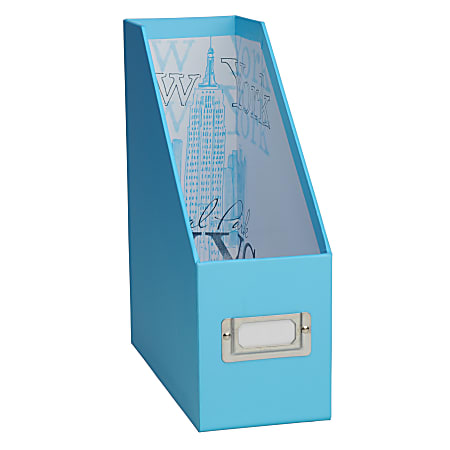 Hom Essence Magazine Holder, NY Blue