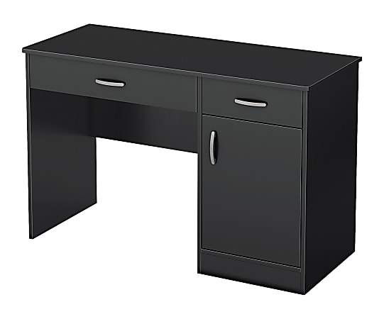 South Shore Axess 43-3/4" Computer Desk, Pure Black