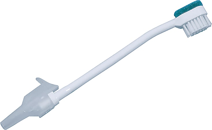 Medline Treated Suction Toothbrushes, White, Case Of 100