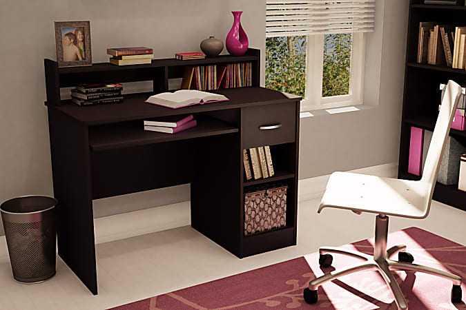 Axess desk outlet with keyboard tray