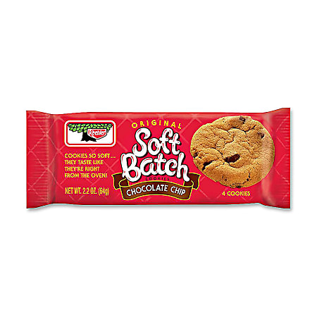 Keebler® Soft Batch® Chocolate Chip Cookies, 2.2 Oz, Pack Of 12