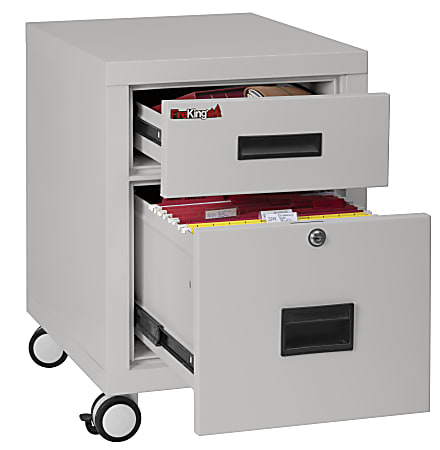 Fireking 2 drawer file cabinet top