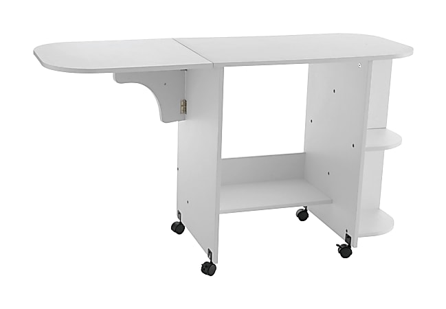 SEI White Sewing Table
