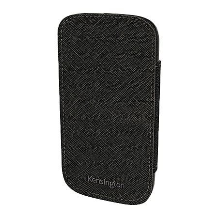 Kensington® Portafolio Duo Wallet For Samsung Galaxy S3, Black