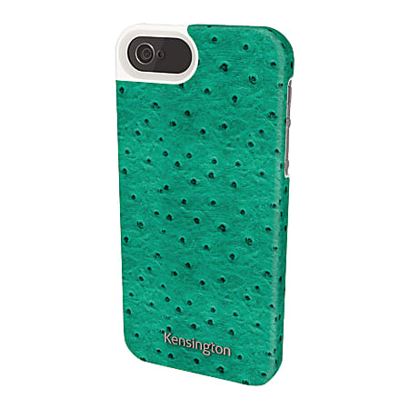 Kensington® Vesto Textured Leather Case For iPhone® 5, Teal