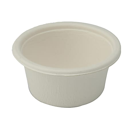StalkMarket® Planet+ Compostable Hot Cups, 2 Oz Portion, White, Pack Of 2,000 Cups