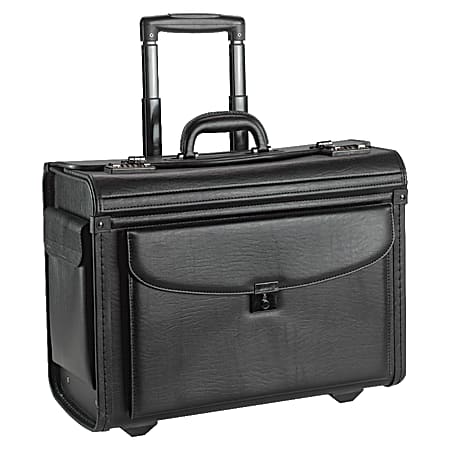 Lorell Rolling Laptop Catalog Case Black - Office Depot