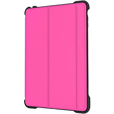 Incipio tek-nical Carrying Case (Folio) iPad Air Tablet - Pink - Scratch Resistant, Dent Resistant, Drop Resistant, Bump Resistant - Microsuede, Plextonium, Microfiber Suede Interior - 9.5" Height x 6.9" Width x 0.6" Depth