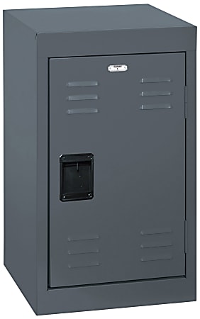 Sandusky Steel Locker, 24"H x 15"W x 15"D, Charcoal