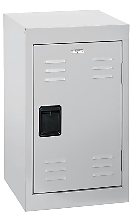 Sandusky Steel Locker, 24"H x 15"W x 15"D, Dove Gray