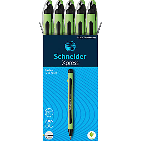 Rediform Schneider Xpress Premium Fineliner Pens, Fine Point,