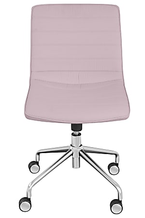 White and rose gold office hotsell chair