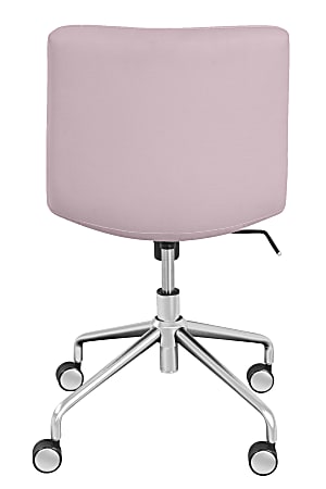 Rose pink office chair sales