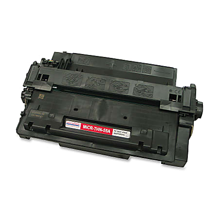 MicroMICR Remanufactured Black Toner Cartridge Replacement For HP 55A, CE255A, THN-55A