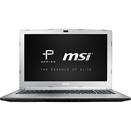 MSI® PL62 7RD-017 Laptop With Backpack Included, 15.6" Screen, Intel® Core™ i7, 8GB Memory, 256GB Solid State Drive, Windows® 10 Pro